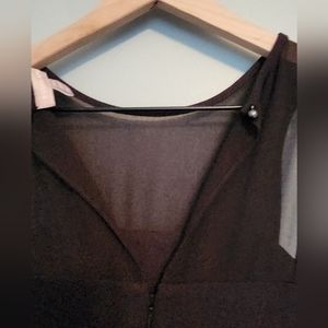 Black cocktail dress